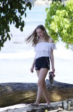 SUKI and IMMY WATERHOUSE in Bikinis at a Beach in Barbados 122/27/2015