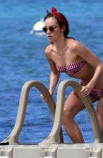 SUKI WATERHOUSE in Bikini at a Beach in Barbados 12/28/2015