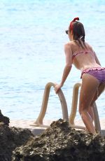 SUKI WATERHOUSE in Bikini at a Beach in Barbados 12/28/2015