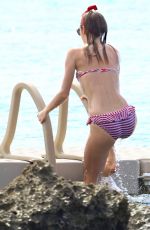 SUKI WATERHOUSE in Bikini at a Beach in Barbados 12/28/2015