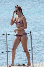 SUKI WATERHOUSE in Bikini at a Beach in Barbados 12/28/2015