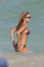 SYLVIE MEIS in Bikini at a Beach in Miami 12/29/2015