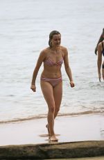 TAYLOR SCHILLING in Bikini at a Beach in Hawaii 12/28/2015