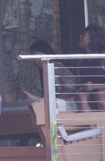 TAYLOR SWIFT with Friends at a Beach in Hamilton Island 12/01/2015