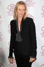 UMA THURMAN at 13th Annual Tibet House US Benefit Auction in New York 12/03/2015