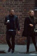 UMA THURMAN Out for Coffe