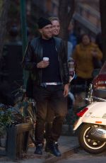 UMA THURMAN Out for Coffe