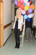 URSZULA RADWANSKA at Noble Package Charity Campaign Promotion in Warsaw 12/14/2015
