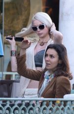VALERIA LUKYANOVA on the Set of a New Barbie Show in Calabasas 12/06/2015
