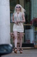 VALERIA LUKYANOVA Out and About in Los Angeles 12/15/2015