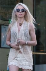 VALERIA LUKYANOVA Out and About in Los Angeles 12/15/2015