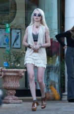 VALERIA LUKYANOVA Out and About in Los Angeles 12/15/2015