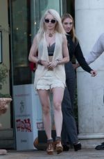 VALERIA LUKYANOVA Out and About in Los Angeles 12/15/2015