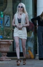 VALERIA LUKYANOVA Out and About in Los Angeles 12/15/2015