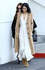 VANESSA and STELLA HUDGENS Out and About in Studio City 12/24/2015