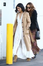 VANESSA and STELLA HUDGENS Out and About in Studio City 12/24/2015