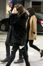 VANESSA HUDGENS Arrives at Arclight Cinema in Los Angeles 12/27/2015