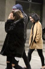 VANESSA HUDGENS Arrives at Arclight Cinema in Los Angeles 12/27/2015