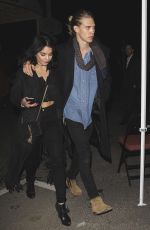 VANESSA HUDGENS Night Out in Los Angeles 12/09/2015