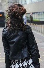 VICKY PATTISON Leaves ITV Studios in London 12/16/2015