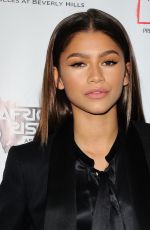 ZENDAYA at Inaugural World Aids Day Benefit in Beverly Hills 12/01/2015