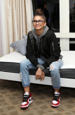 ZENDAYA COLEMAN at Casper + Nclusive Winter Wonderland in Beverly Hills 12/13/2015
