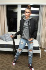 ZENDAYA COLEMAN at Casper + Nclusive Winter Wonderland in Beverly Hills 12/13/2015