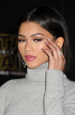 ZENDAYA COLEMAN at Star Wars: Episode VII – The Force Awakens Premiere in Hollywood 12/14/2015