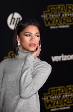 ZENDAYA COLEMAN at Star Wars: Episode VII – The Force Awakens Premiere in Hollywood 12/14/2015