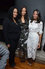 ZOE SALDANA at The Art of Elysium