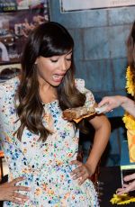 ZOOEY DESCHANEL and HANNAH SIMONE at New Girl 100th Wpisode Cake Cutting in Culver City 12/02/2015