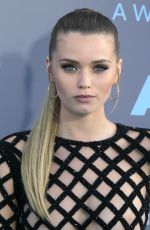 ABBEY LEE KERSHAW at at Critics’s Choice Awards 2016 in Santa Monica 01/17/2016