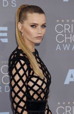 ABBEY LEE KERSHAW at at Critics’s Choice Awards 2016 in Santa Monica 01/17/2016