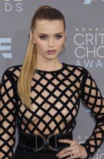 ABBEY LEE KERSHAW at at Critics’s Choice Awards 2016 in Santa Monica 01/17/2016