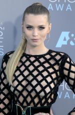 ABBEY LEE KERSHAW at at Critics’s Choice Awards 2016 in Santa Monica 01/17/2016