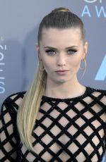 ABBEY LEE KERSHAW at at Critics’s Choice Awards 2016 in Santa Monica 01/17/2016