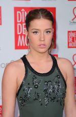 ADELE EXARCHOPOULOS at Sidaction Gala Dinner 2016 in Paris 01/28/2016