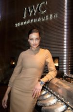 ADRIANA LIMA at IWC Schaffhausen at SIHH 2016 in Geneva 01/19/2016