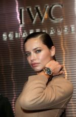 ADRIANA LIMA at IWC Schaffhausen at SIHH 2016 in Geneva 01/19/2016