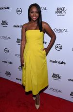 AJA NAOMI KING at 2016 Marie Claire’s Image Makers Awards in Los Angeles 01/12/2016