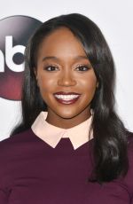 AJA NAOMI KING at ABC Panel at 2016 Winter TCA Tour in Pasadena 01/09/2016