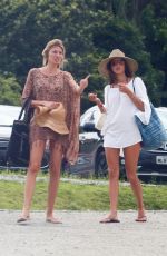 ALESSANDRA AMBROSIO Arrives at Florianopolis in Brazil 01/11/2016