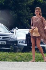ALESSANDRA AMBROSIO Arrives at Florianopolis in Brazil 01/11/2016