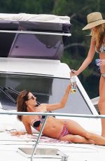 ALESSANDRA AMBROSIO in Bikini at a Yacht in the Resort of Florianopolis 01/09/2016