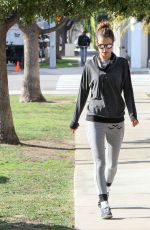 ALESSANDRA AMBROSIO Out in Los Angeles 01/14/2016