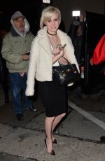 ALESSANDRA TORRESANI Leaves a Restaurant in Los Angeles - 01/20/2016
