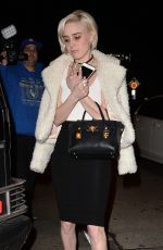 ALESSANDRA TORRESANI Leaves a Restaurant in Los Angeles - 01/20/2016