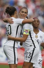 ALEX MORGAN at Ireland vs US Match in San Diego 01/23/2016