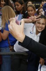 ALEX MORGAN at Ireland vs US Match in San Diego 01/23/2016