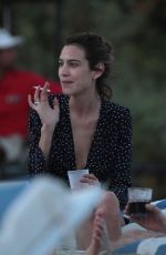ALEXA CHUNG at the Beach in Miami 01/01/2016